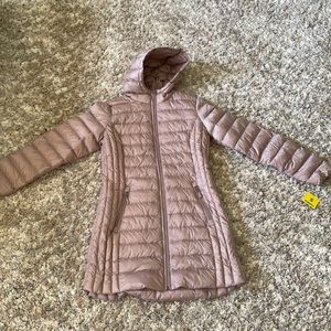Light Pink/Rose Gold Adventure Down Jacket